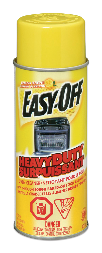 Heavy-Duty Oven Cleaner Spray, Lemon Scent, 400-g F8495
