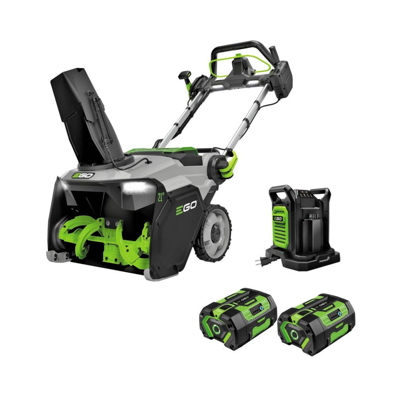 56V Brushless Cordless 21-in Single Stage Snowblower with Peak Power, Includes (2) 6.0Ah Batteries and (1) Dual Port Charger, SNT2134 T7877