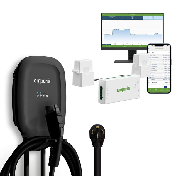 40A Wi-Fi Level 2 NEMA 14-50 J1772 EV Charger with Load Management G9374