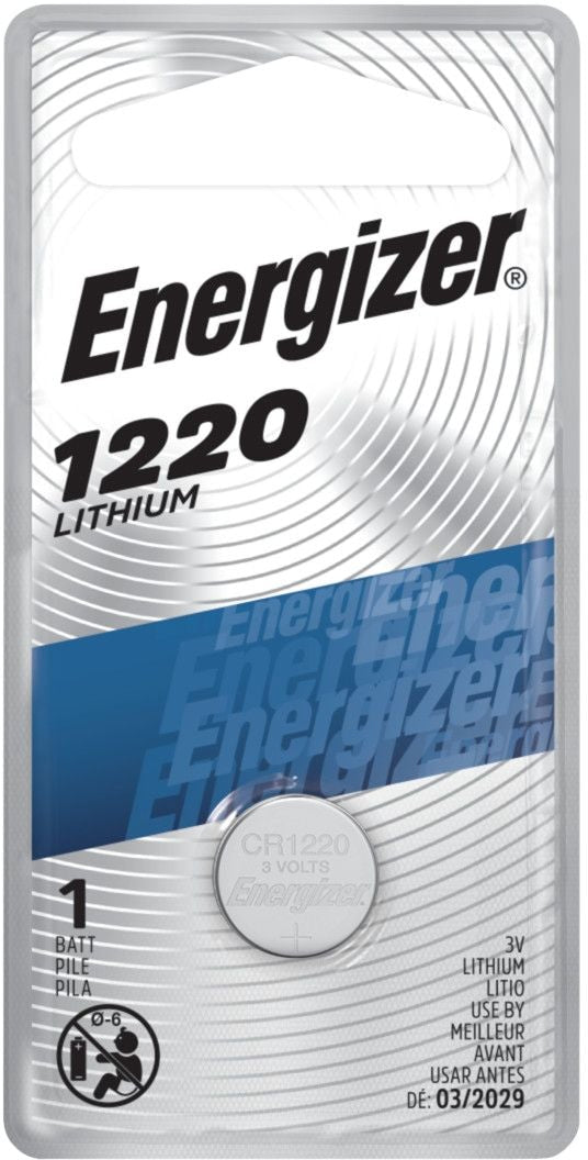 1-pk ECR1220 DL1220 3V / 3 Volt Lithium Coin Battery, Long Lasting R7512