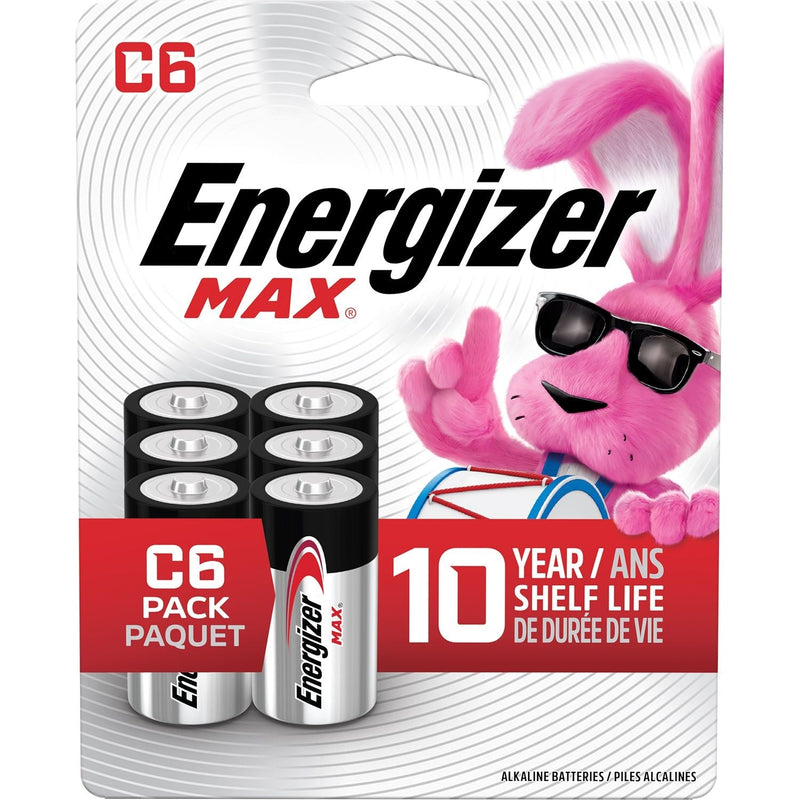 Alkaline C Battery, 6-Pack I9301