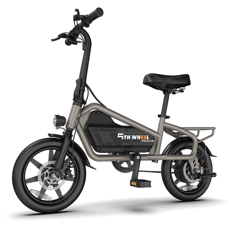 5TH WHEEL 14 in Electric Bike for Adults with 650W Peak Motor Electric Bicycle, 36V 7.8Ah Battery Ebike, UL2849 K1833