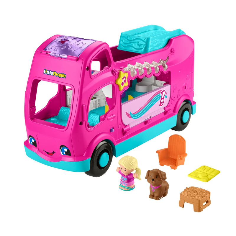 Little People Dream Camper RV Playset with Music Lights & 2 Figures B9352
