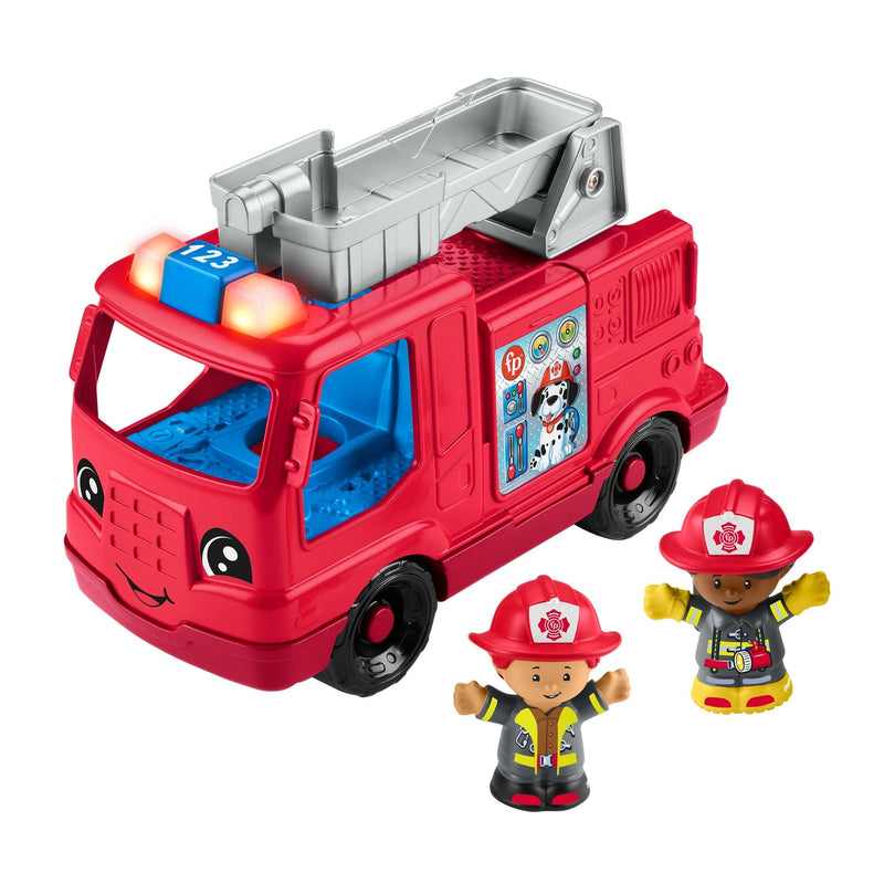 Little People Fire Truck Musical Toddler Toy with Lights, Sounds & 2 Figures N1800