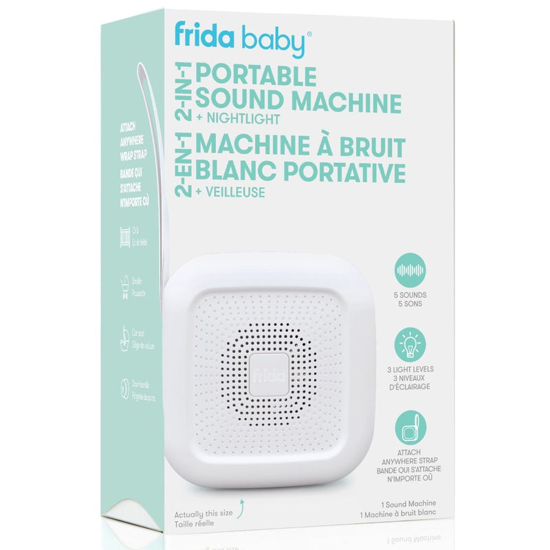 2-in-1 Portable Sound Machine + Nightlight F6094