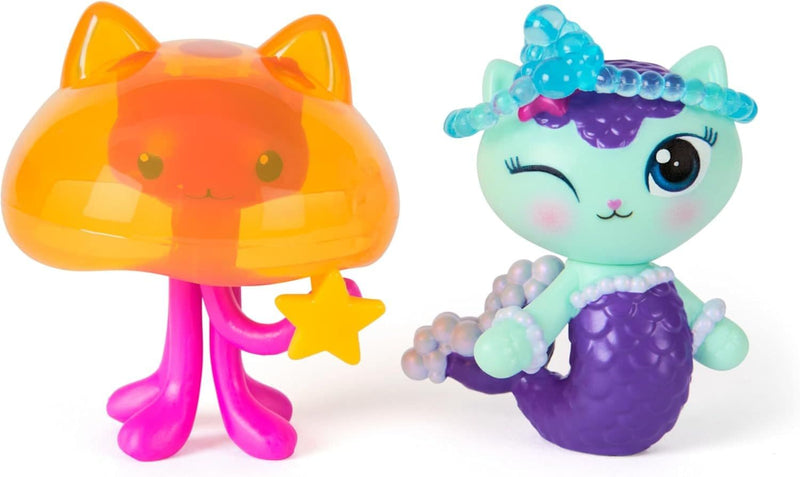 The Movie, MerCat & Kitty Jellyfish, Toy Figures with 2 Accessories, Ages 3+ L5545
