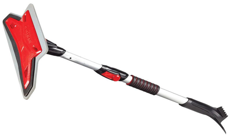 Telescopic Pivoting Head and Scratch-Free EVA Foam Snow Brush With Ice Scraper, 52-in M9617