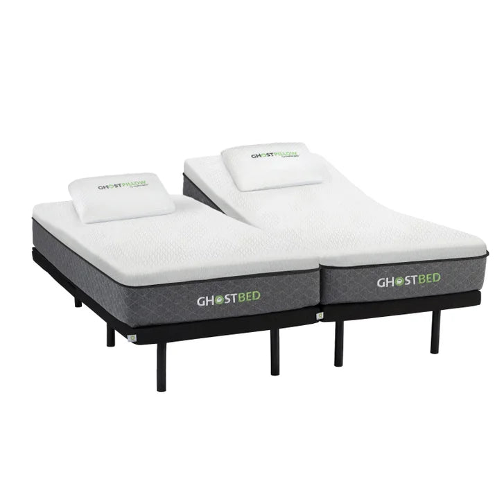 GhostBed Fusion 27.9 cm (11 in.) Hybrid Mattress with Adjustable Base R8264