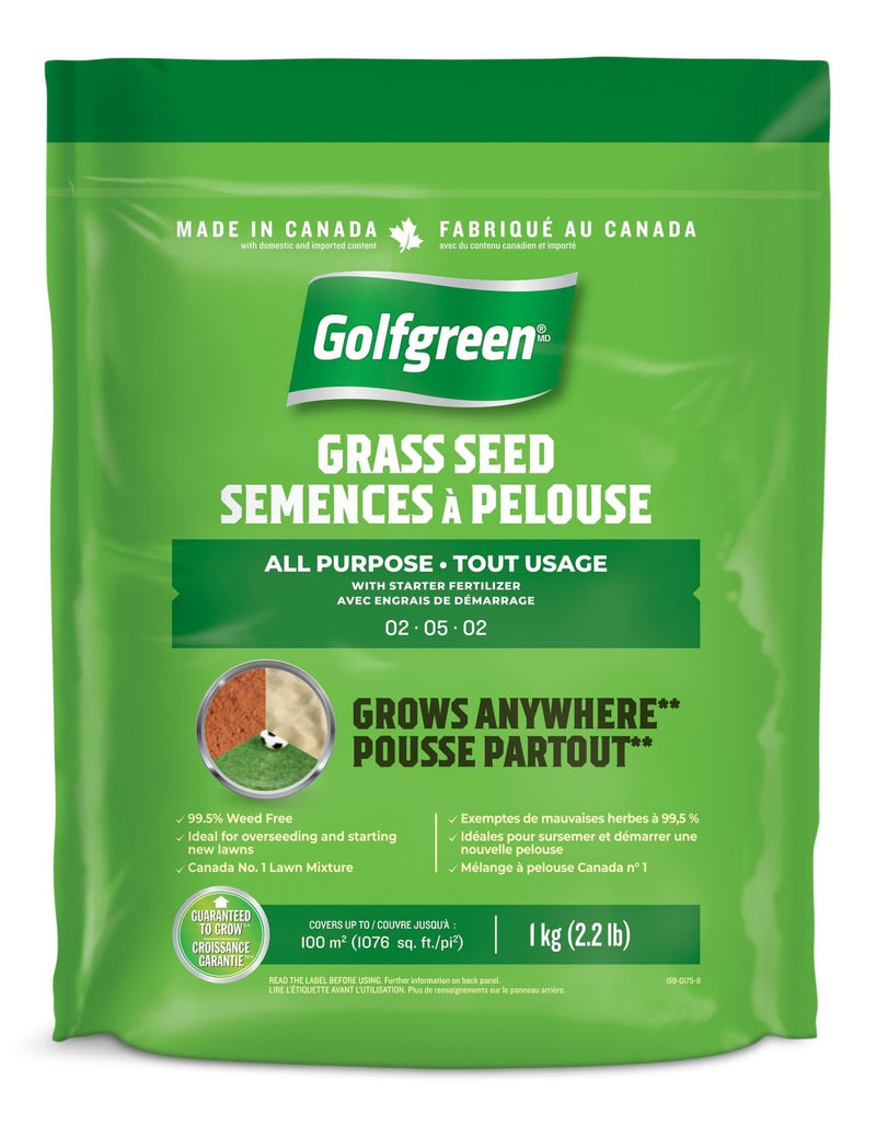 All Purpose Grass Seed, 1-kg Y9739