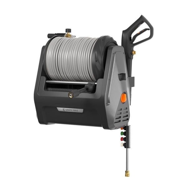 Grandfalls Pressure Washer 2100 PSI,with 100ft retractable soft hose B4043