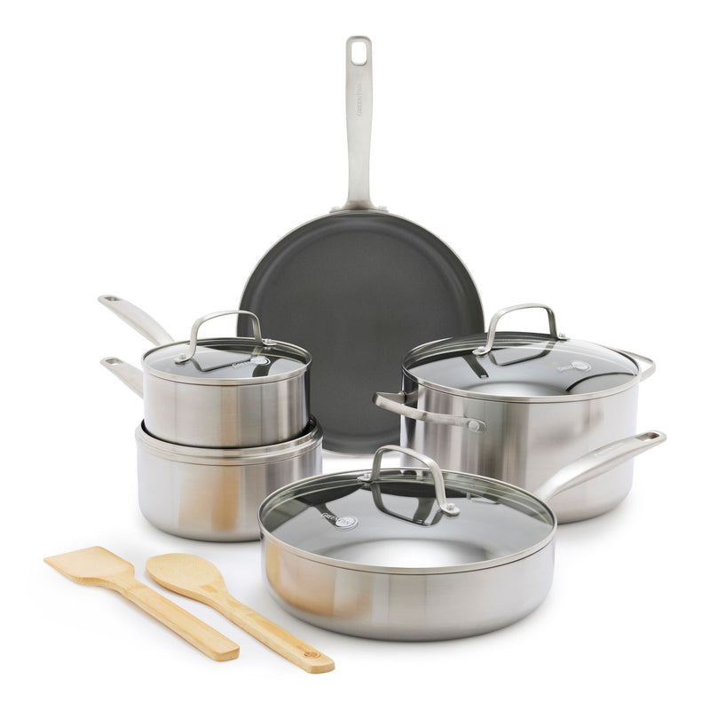Chatham Stainless Steel Ceramic Cookware Set, 11-pc B1533