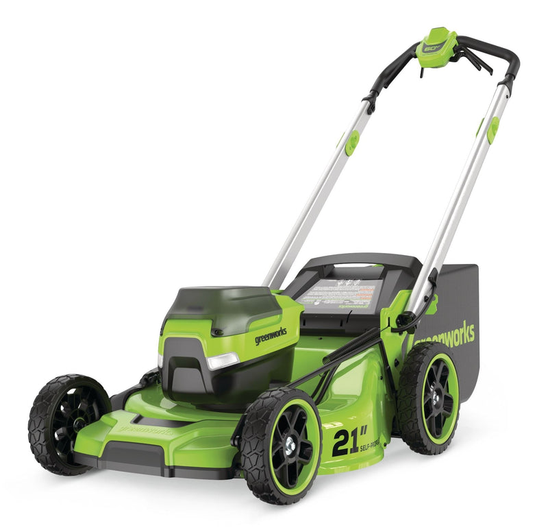 60V 21-in Self-Propelled Lawn Mower with 5.0 Ah Battery & 3A Charger R7983