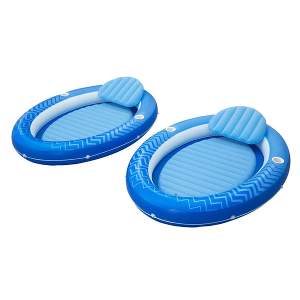 Comfort Plush Cover Lounge Float, 2 pack F2020