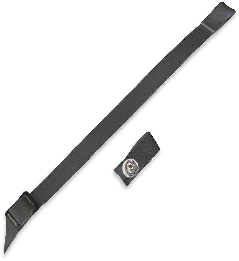 Hockey Helmet Standard Chin Strap Replacement, 15-in, Black or White W2383