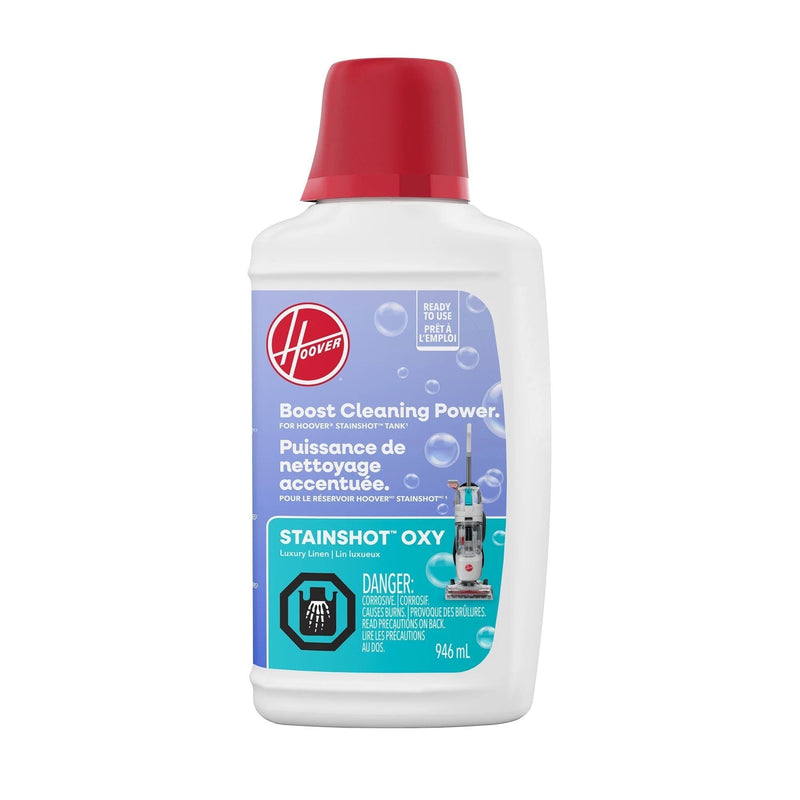 Hoover StainShot Oxy Carpet Cleaning Formula for Hoover StainShot Tank, Paradise Pedals, 32-oz G3604