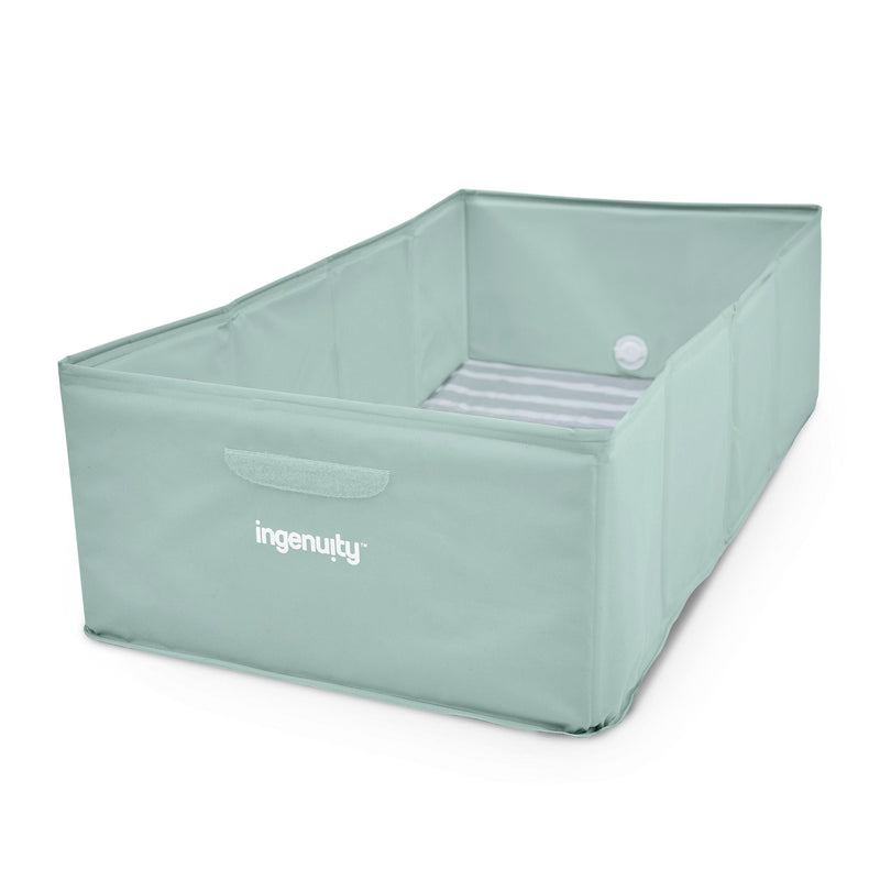TuckAway Toddler-Friendly Travel Tub, Green F1522