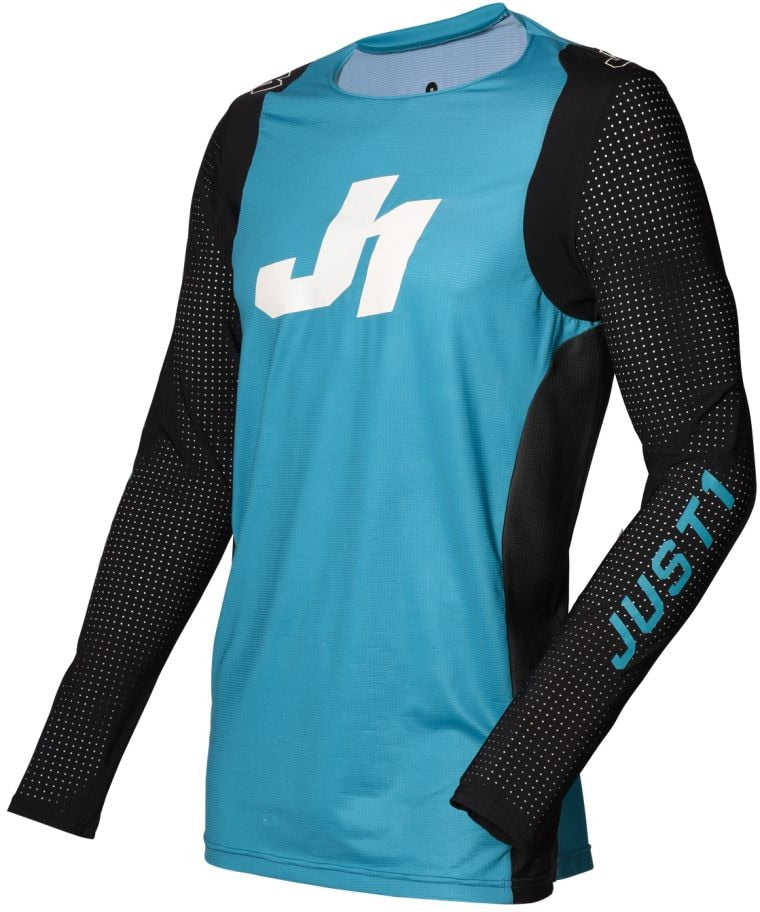 Youth Flex Motocross Jersey, Blue/Black/White F6096