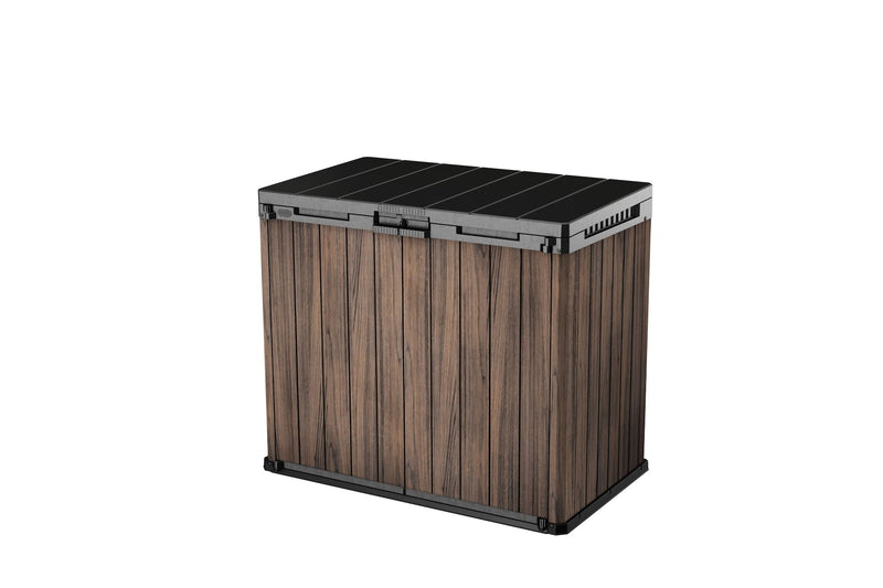 Darwin 2-Door Horizontal Outdoor Storage Shed, Brown, 303-Gal O2162
