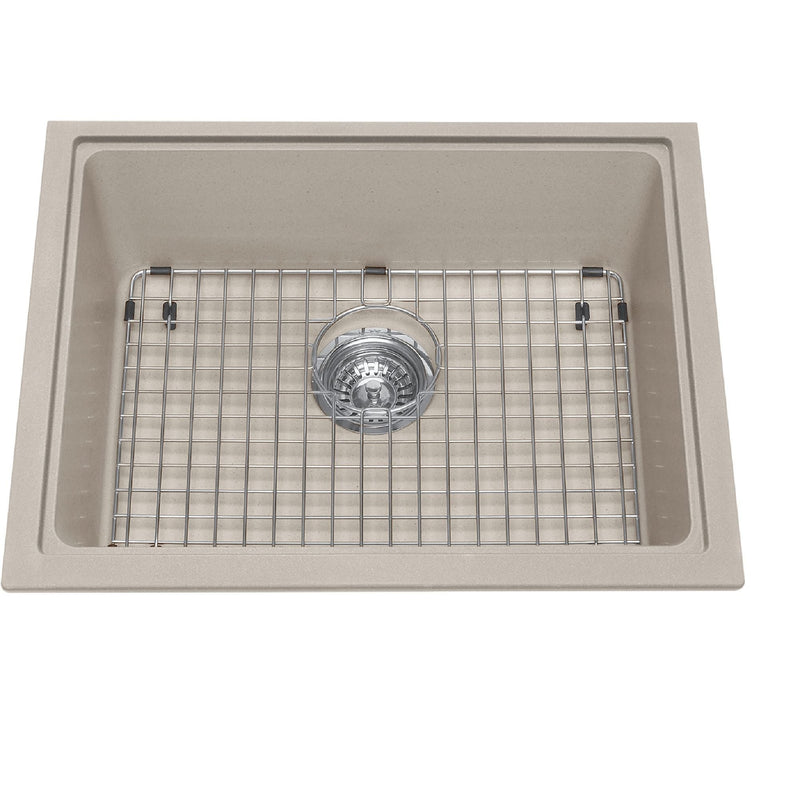 Mythos Kitchen Granite Undermount Single Sink, 23-in B5431