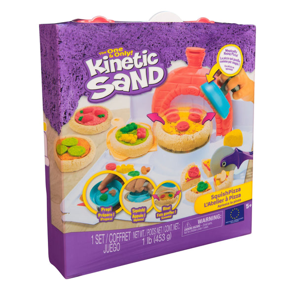Sand 4-Colour SquishPizza Set with Rising Action T7736