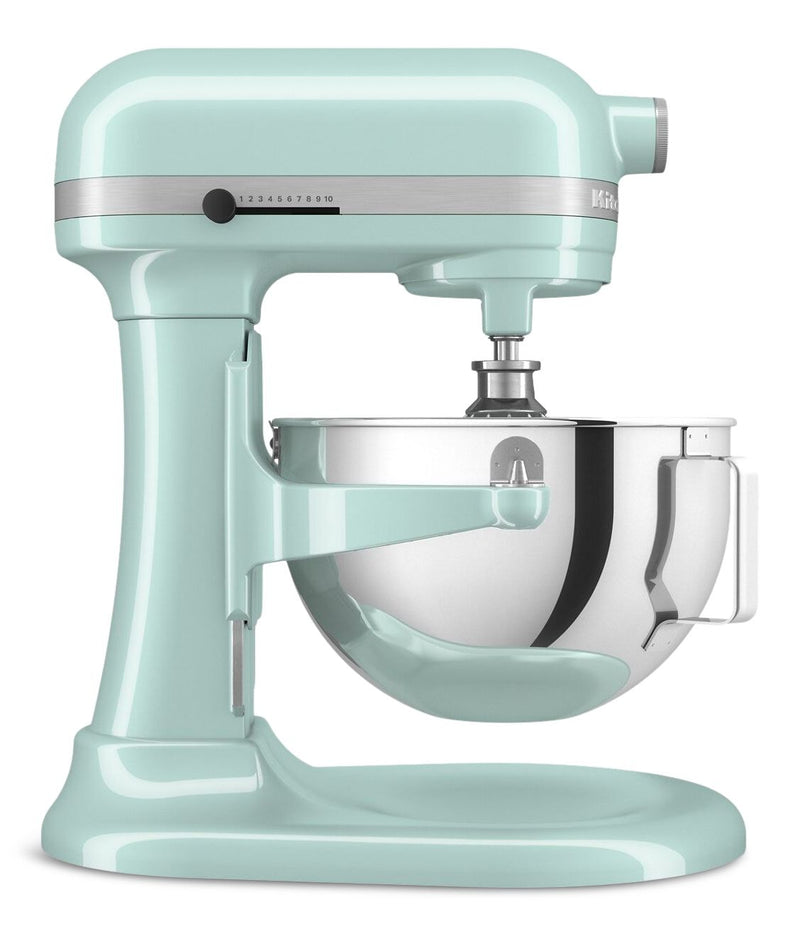 5.5 Quart Bowl-Lift Stand Mixer, 11 Speed Professional Mixer, Ice Blue Q1042