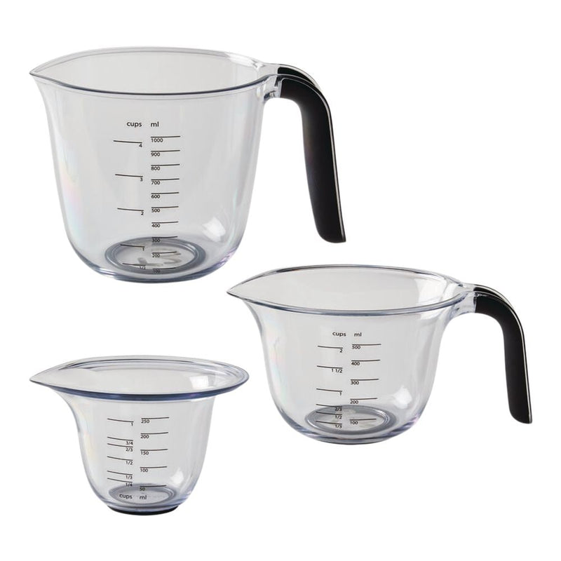 Plastic Measuring Cup Set, 3-pc X4207