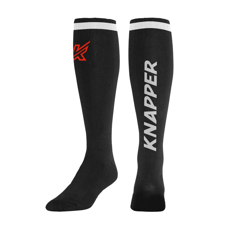Above-the-Knee Long Dek Hockey Socks, Black, Assorted Sizes F7035
