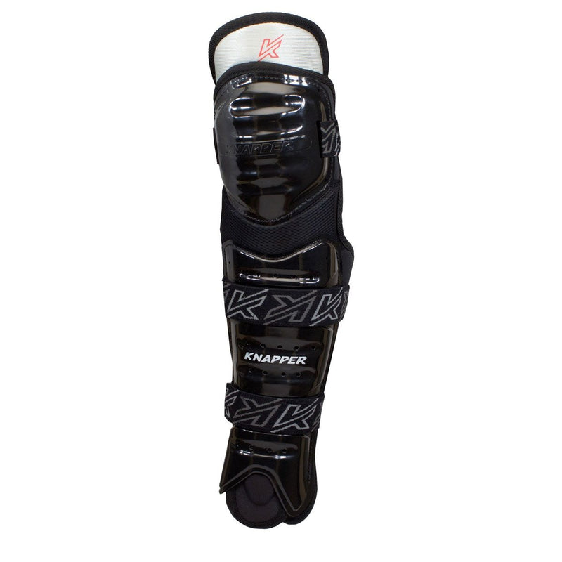 AK5 Dek Hockey Shin Guards, Black, Assorted Sizes Z7315