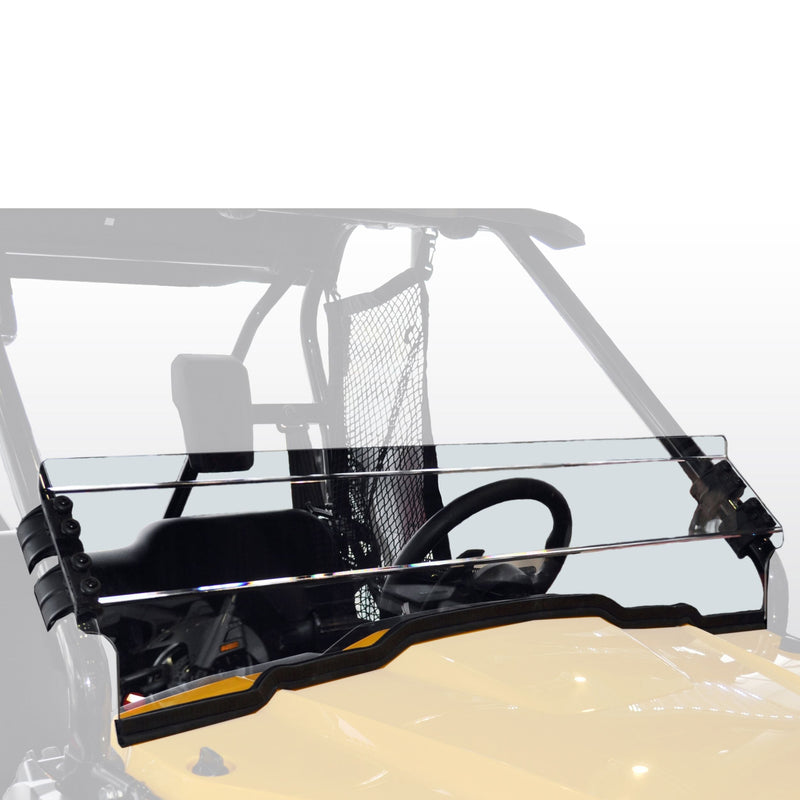 Uncoated Half Fixed Windshield, Pioneer 500 Q2529