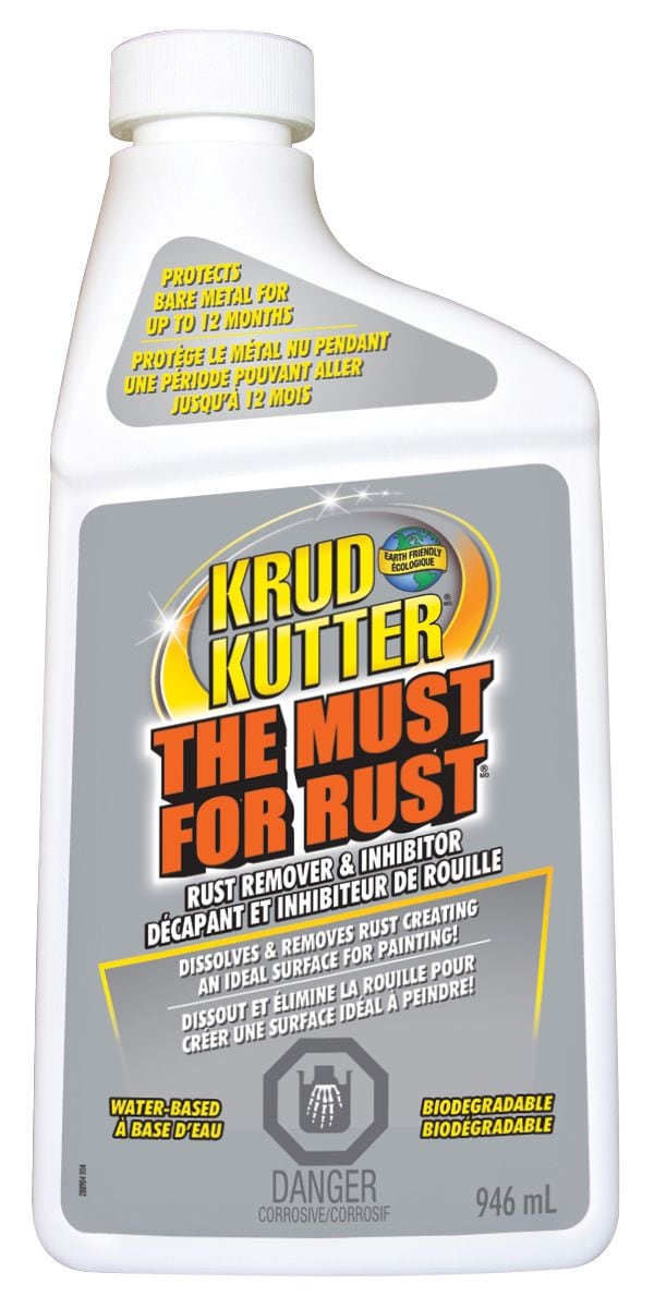 Water-Based Liquid Rust Remover & Inhibitor, Biodegradable, 946-mL P6499