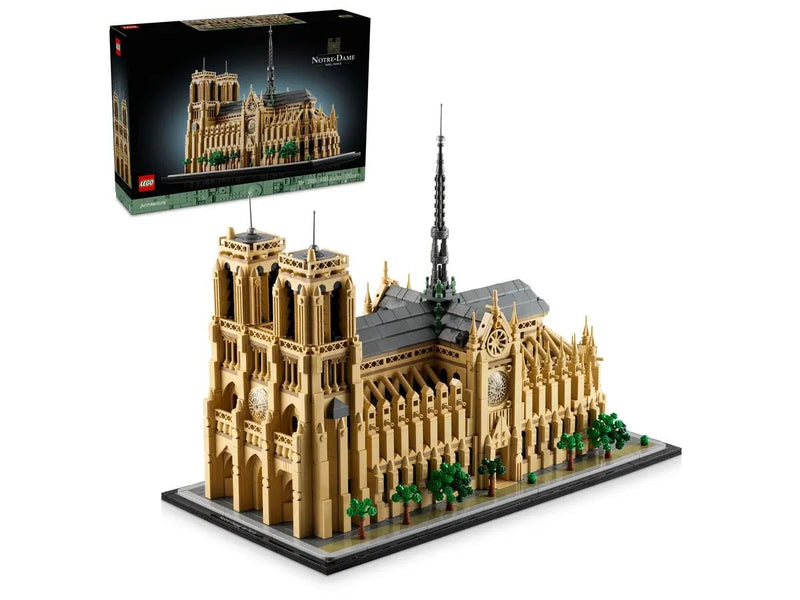 Architecture Landmarks Notre-Dame de Paris Building Set - 21061, 4383-pcs, Ages 18+ R5648