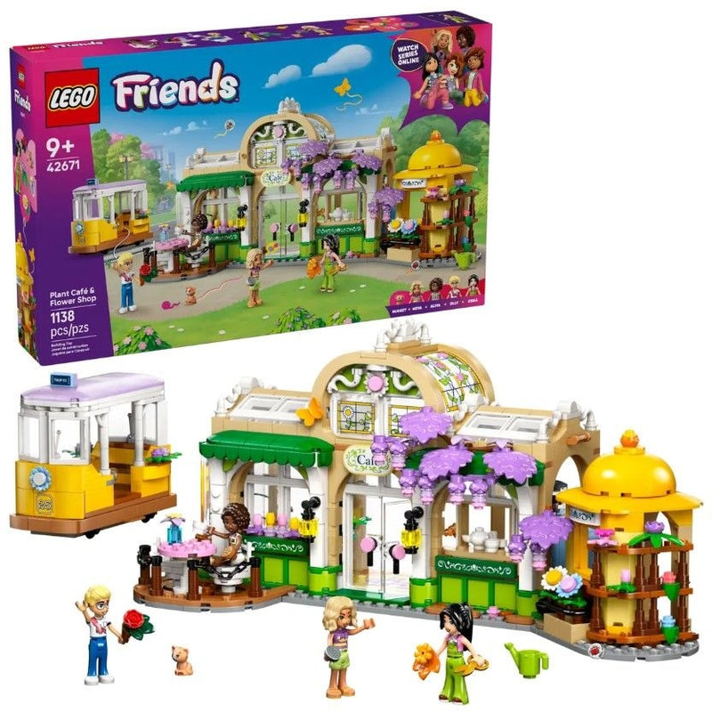 Friends Plant Café and Flower Shop - 42671, 1138-pcs, Ages 9+ O1752