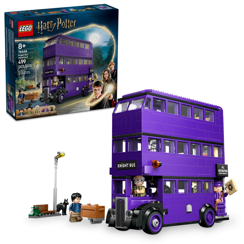 Knight Bus Adventure Building Set - 76446, 499-pcs, Ages 8+ S8870