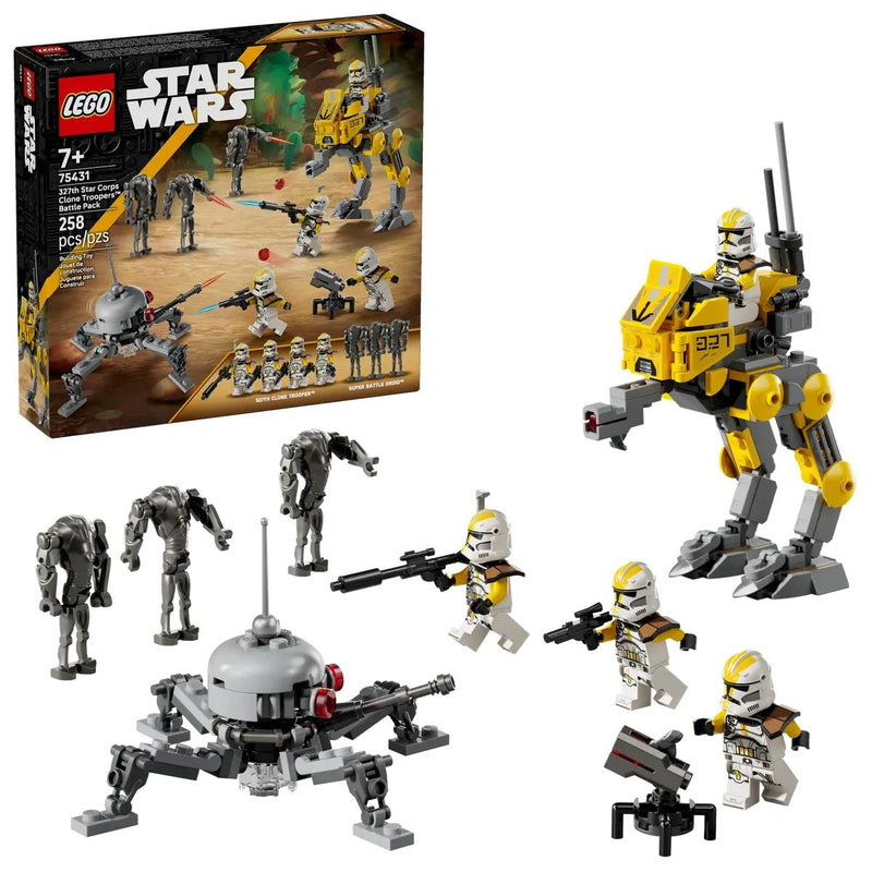 327th Star Corps Clone Troopers Battle Pack - 75431, 258-pcs, Ages 7+ C8554