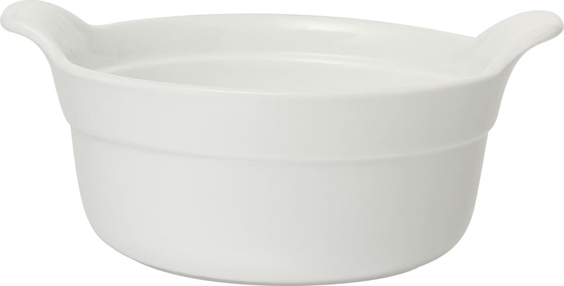 Porcelain French Onion Soup Bowl with Handles, 475-mL, White U4923