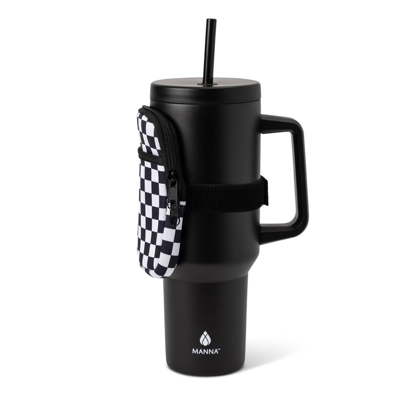 Swivel Stainless Steel Tumbler with Bag, 40-oz U1893