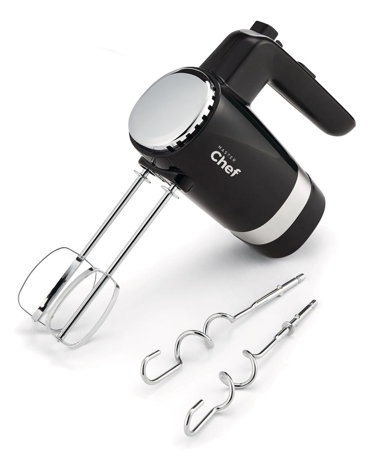 300W 5-Speed Electric Hand Mixer with Storage Base, Black T2652