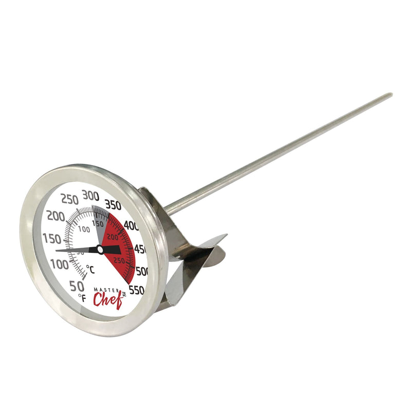 Deep Fry Food Thermometer for Outdoor Fryers/Cookers/Woks, 12-in J0149