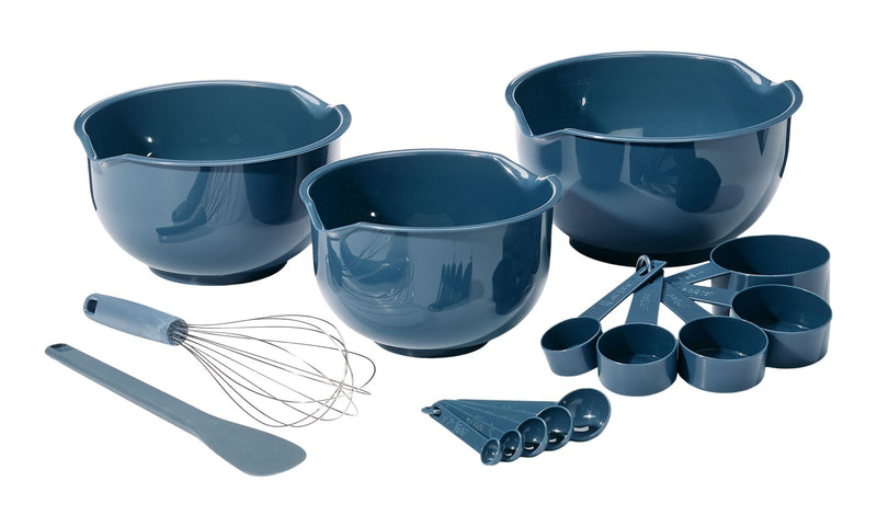 Mix & Measure Blue Kitchen Tools Set, 15-pc W2988