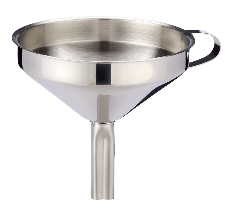 Stainless Steel Funnel with Removable Strainer V6514