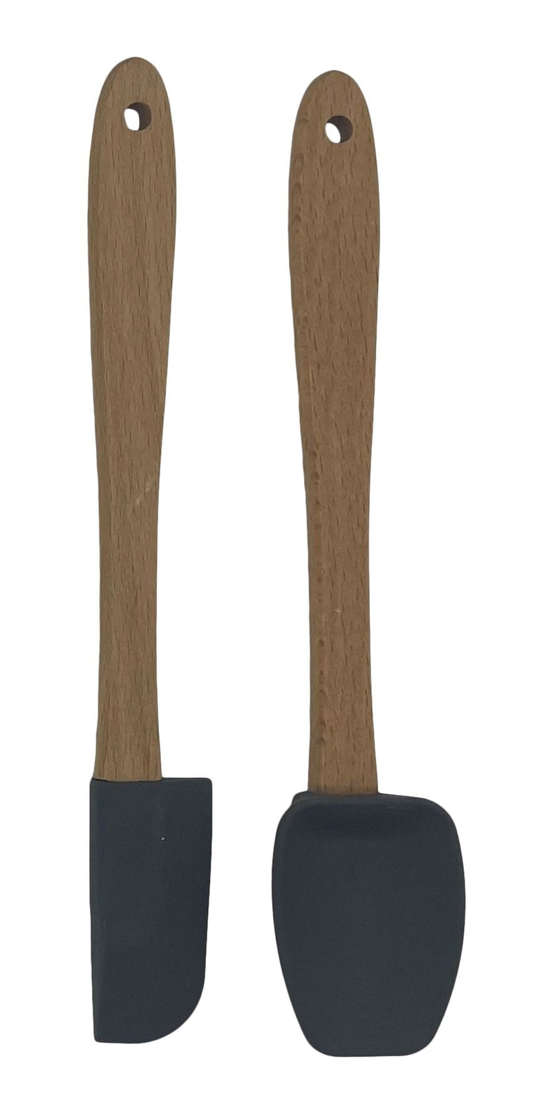 Beechwood S2 Mini Kitchen Spatulas, Grey W6292