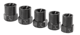 1/2-in Drive Impact Bolt & Nut Remover Set, 5-pc