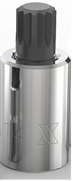 1/2-in Drive Triple Square Hex Bit Socket Z2632