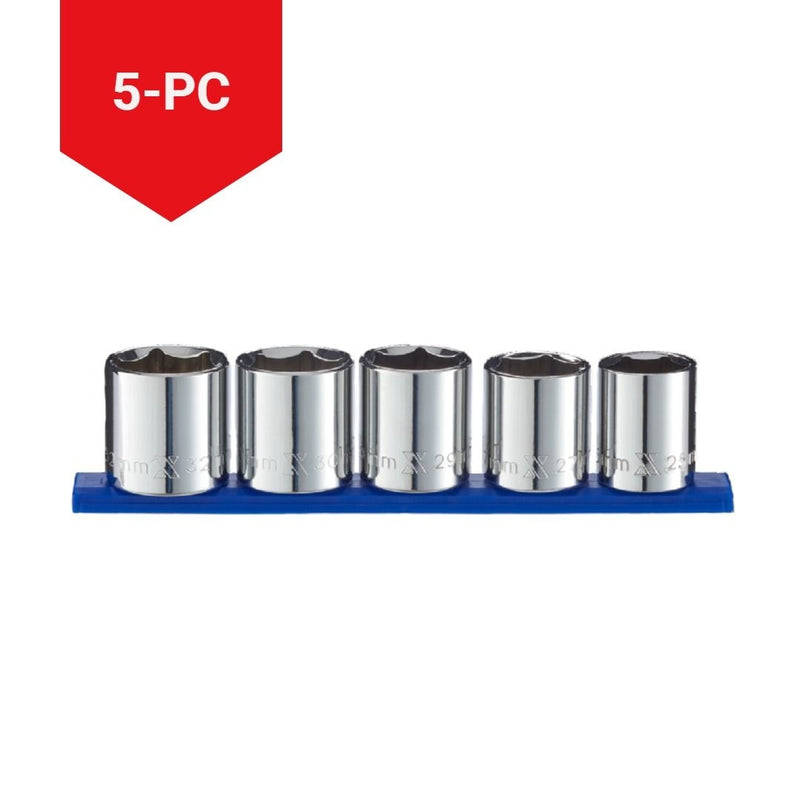 1/2-in Drive XL Socket Set, Metric, 5-pc I5414