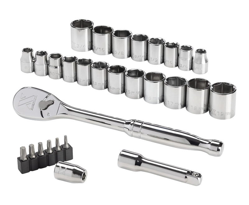 29 Piece 3/8" Drive Metric Socket Set B1307