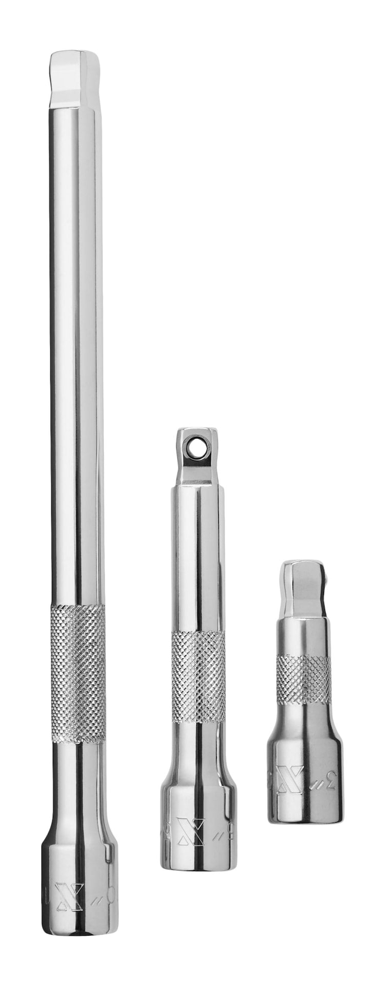 3 Piece 1/2" Drive Wobble Extension Bar Set B9605