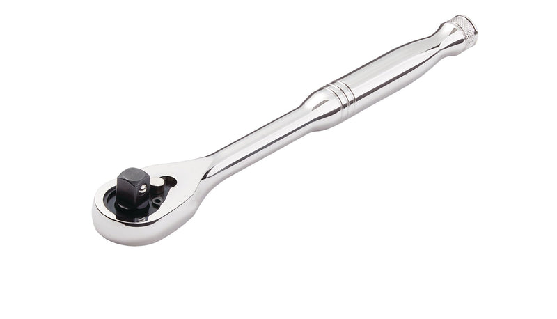 3/8-in Drive 90-Tooth Ratchet, CRV, Nickel-Chrome Plating, 8-in G4645