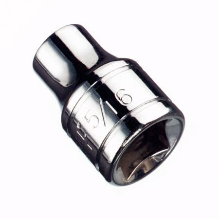 3/8-in Drive Assorted Sizes Regular Socket, 6-Point, Nickel-Chrome Plating H3081