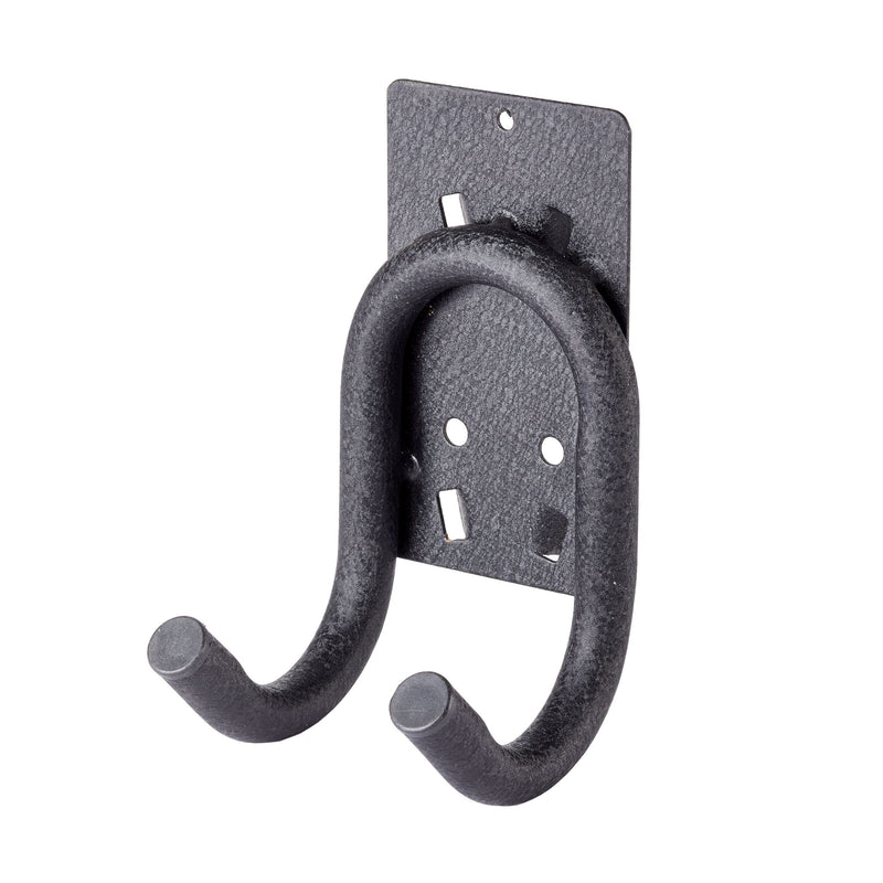 Double Storage Hook, For Heavy Duty Steel Rack / Shelving or Wall Mount, Up to 50-kgs X8263