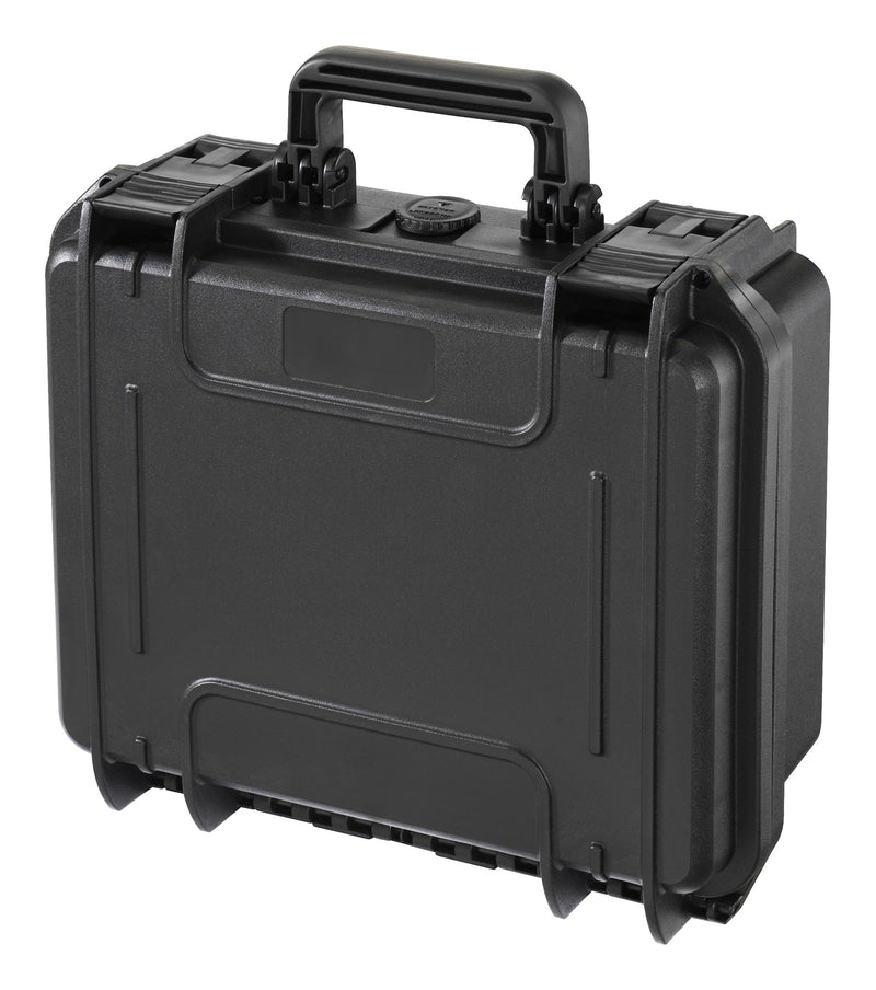 Portable IP67 Waterproof Storage Case with Foam Layers, Small, Black T3318